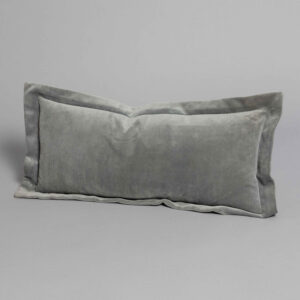 Rectangular Grey Corduroy Scatter