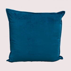 Taupe Blue Velvet Scatter