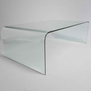 Tempered Glass U Shape Coffee Table