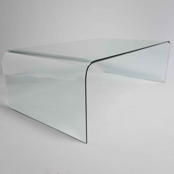 Tempered Glass U Shape Coffee Table