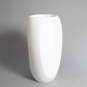 White Planter Pot
