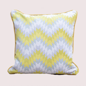 Yellow Grey Geometric Scatter